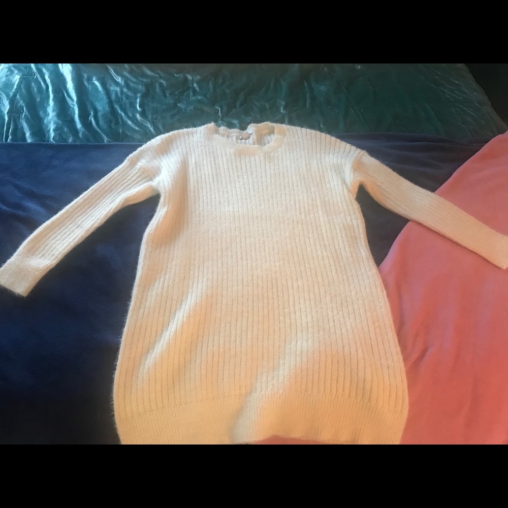 Fuzzy oversized sweater for women